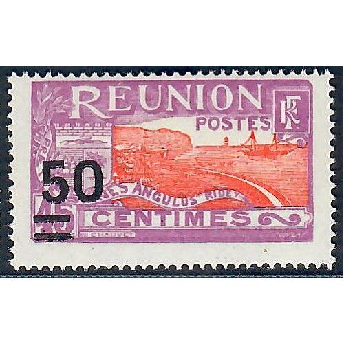 Lot A6645 - Réunion - N°123A - Neuf ** Luxe