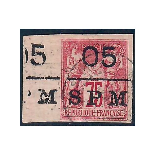 Lot A6653 - St Pierre et Miquelon - N°10 - Oblitéré Qualité B