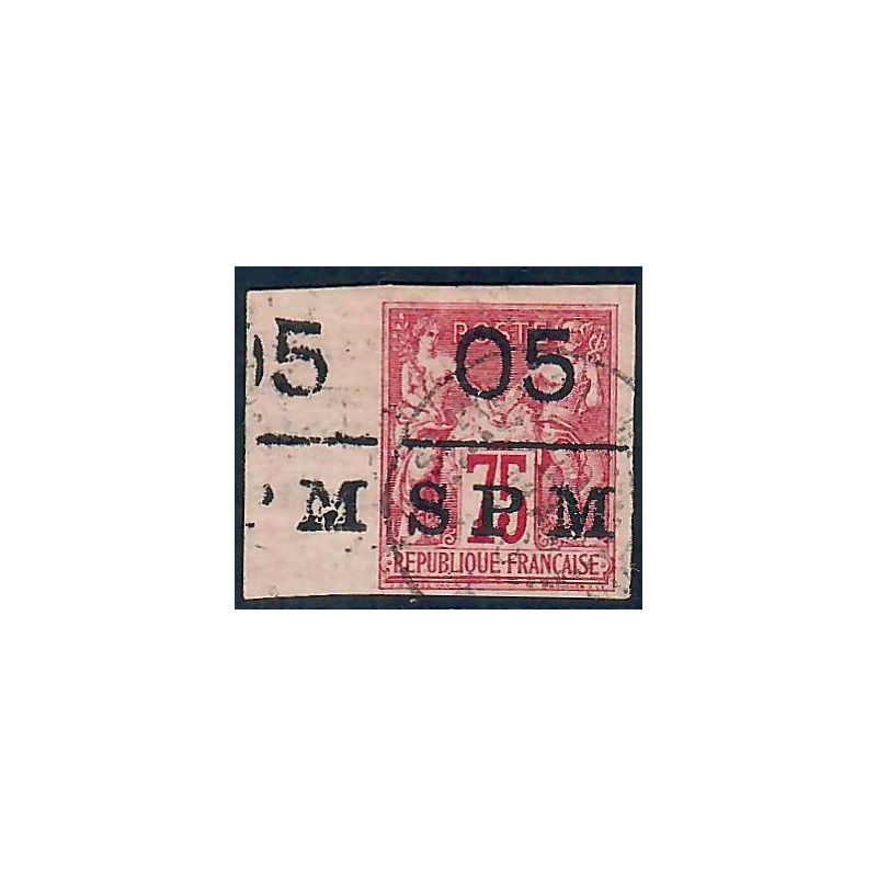 Lot A6653 - St Pierre et Miquelon - N°10 - Oblitéré Qualité B