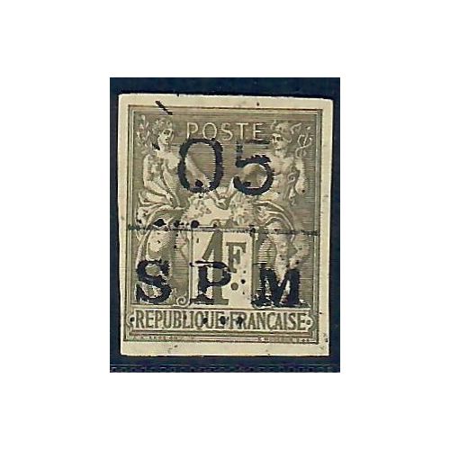 Lot A6654 - St Pierre et Miquelon - N°11 - Oblitéré Qualité TB