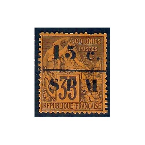 Lot A6656 - St Pierre et Miquelon - N°13 - Neuf * Qualité ST