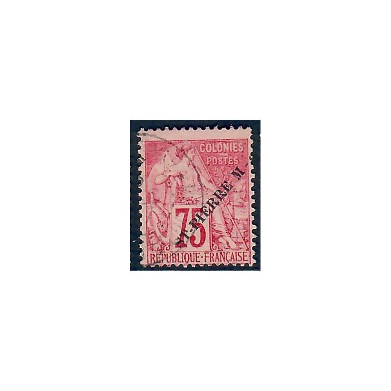 Lot A6662 - St Pierre et Miquelon - N°29 - Oblitéré Qualité TB