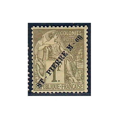 Lot A6663 - St Pierre et Miquelon - N°30 - Neuf * Qualité TB