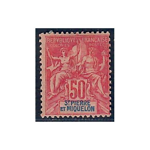 Lot A6664 - St Pierre et Miquelon - N°69 - Neuf * Qualité TB