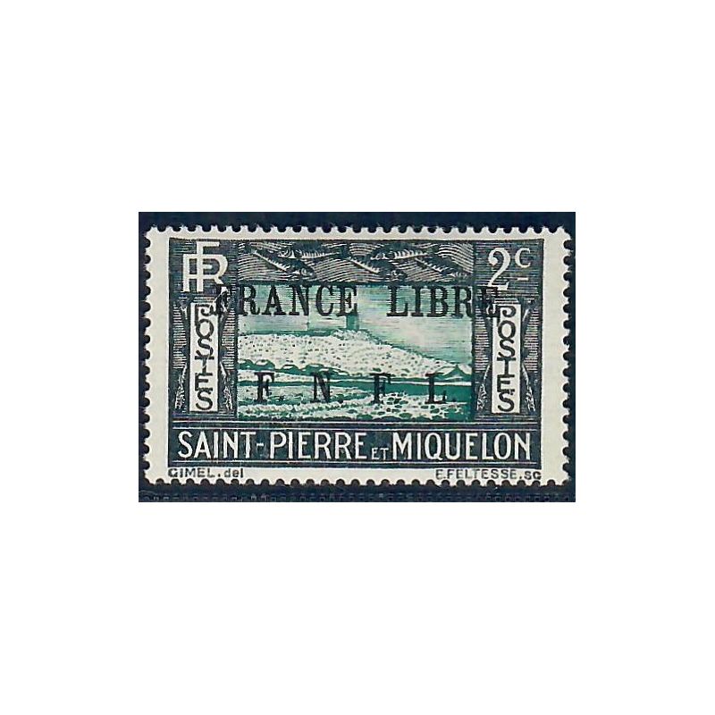 Lot A6670 - St Pierre et Miquelon - N°234 - Neuf * Qualité TB