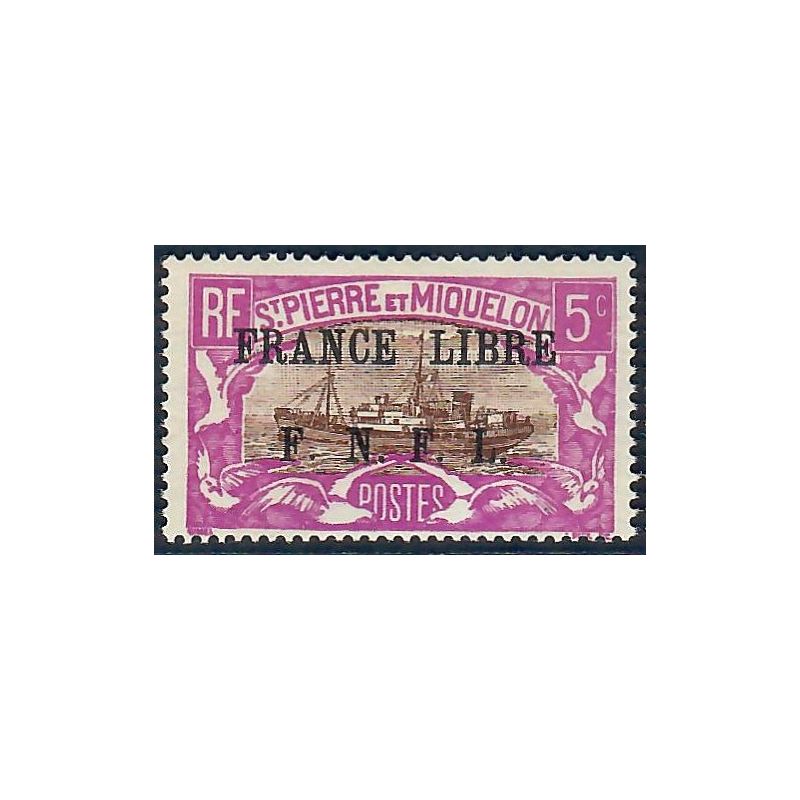 Lot A6672 - St Pierre et Miquelon - N°236 - Neuf * Qualité TB