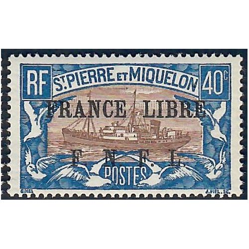 Lot A6673 - St Pierre et Miquelon - N°237 - Neuf ** Luxe