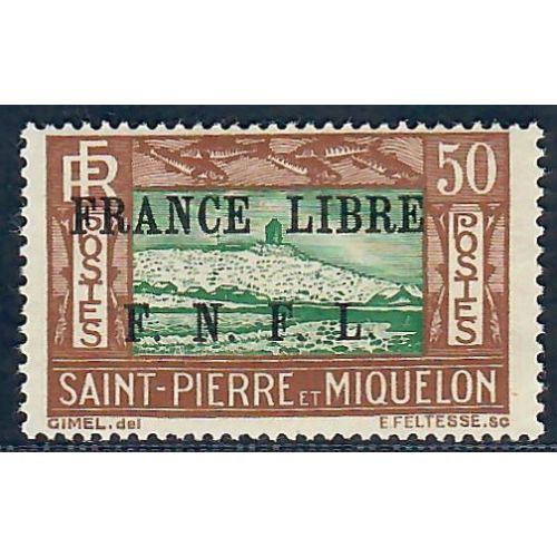 Lot A6675 - St Pierre et Miquelon - N°239 - Neuf * Qualité TB