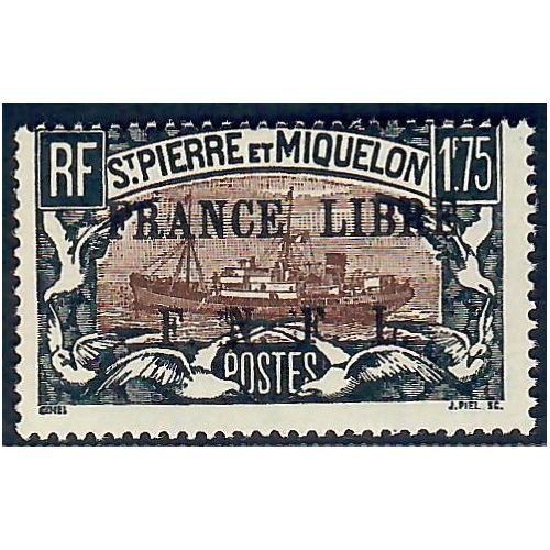 Lot A6678 - St Pierre et Miquelon - N°242 - Neuf ** Luxe