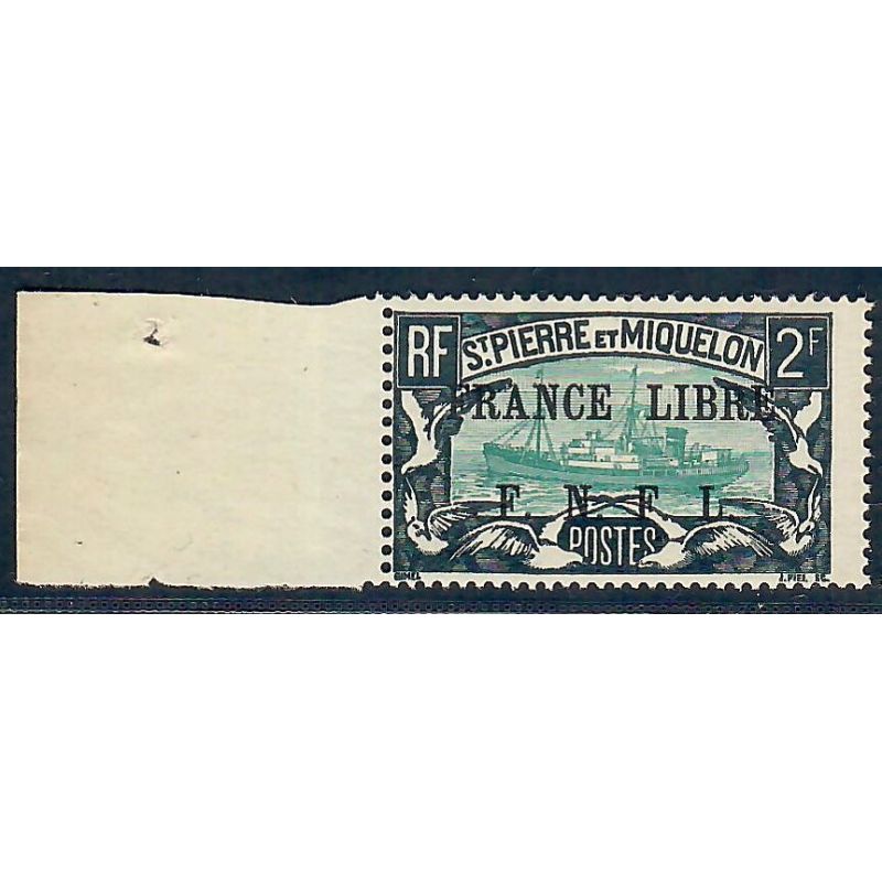 Lot A6679 - St Pierre et Miquelon - N°243 - Neuf ** Luxe