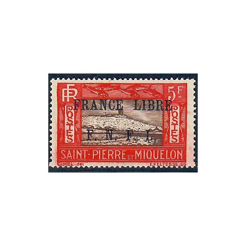 Lot A6680 - St Pierre et Miquelon - N°244 - Neuf * Qualité B