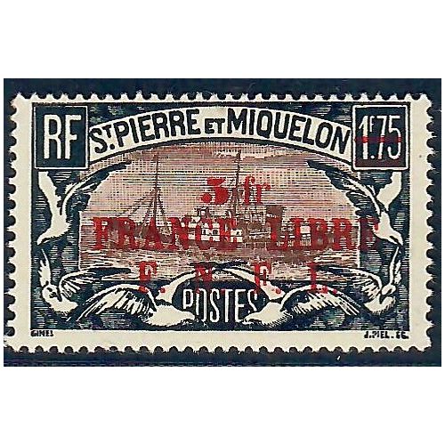 Lot A6681 - St Pierre et Miquelon - N°245 - Neuf * Qualité TB