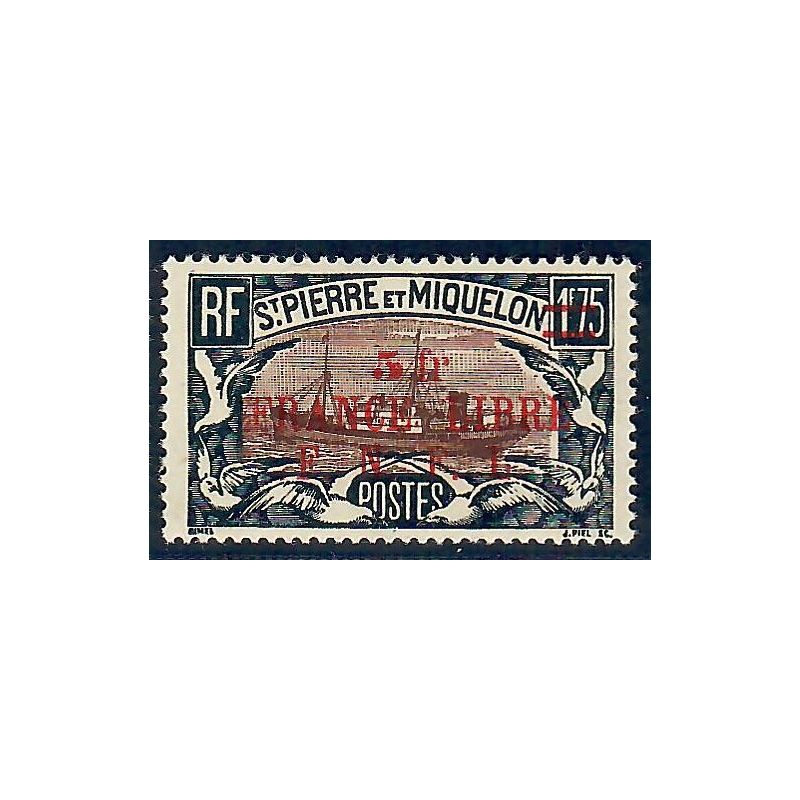Lot A6682 - St Pierre et Miquelon - N°245 - Neuf * Qualité TB