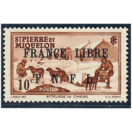 Lot A6684 - St Pierre et Miquelon - N°250 - Neuf ** Luxe