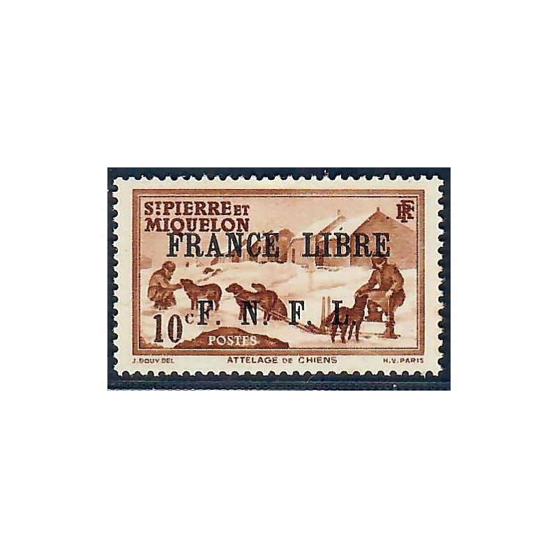 Lot A6684 - St Pierre et Miquelon - N°250 - Neuf ** Luxe