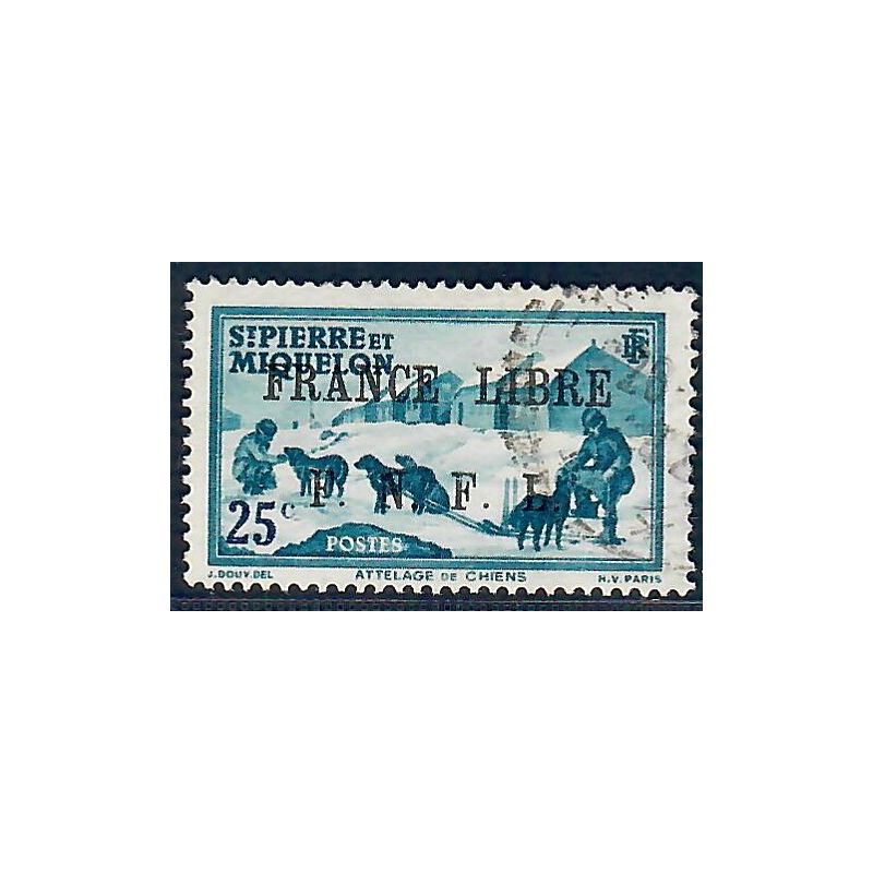 Lot A6685 - St Pierre et Miquelon - N°253 - Oblitéré Qualité TB