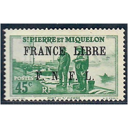 Lot A6687 - St Pierre et Miquelon - N°256 - Neuf * Qualité TB