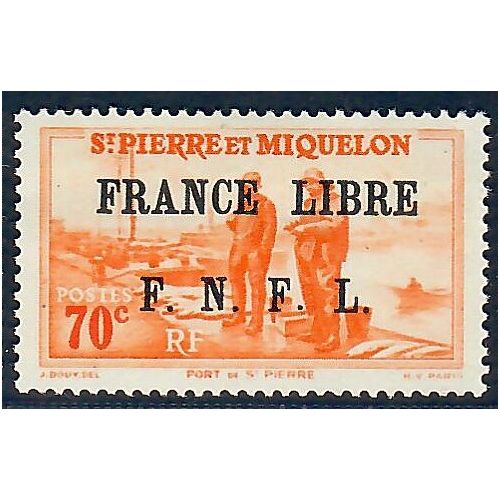 Lot A6689 - St Pierre et Miquelon - N°260 - Neuf * Qualité TB