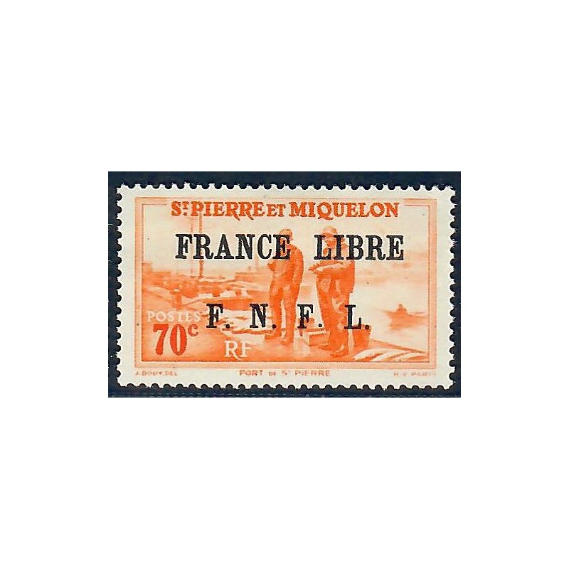 Lot A6689 - St Pierre et Miquelon - N°260 - Neuf * Qualité TB