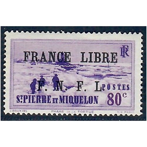 Lot A6690 - St Pierre et Miquelon - N°261 - Neuf * Qualité TB