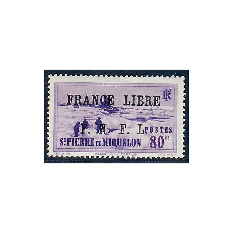 Lot A6690 - St Pierre et Miquelon - N°261 - Neuf * Qualité TB