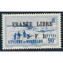 Lot A6691 - St Pierre et Miquelon - N°262 - Neuf * Qualité TB