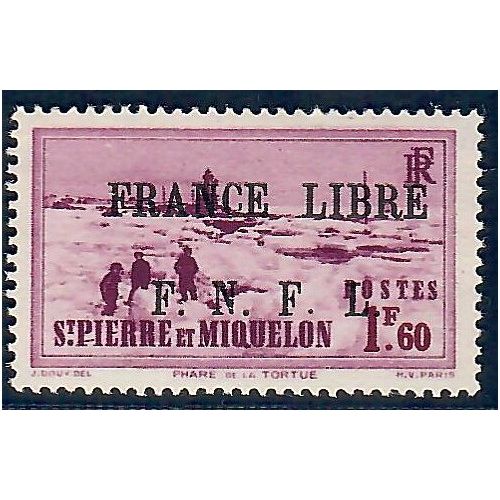 Lot A6695 - St Pierre et Miquelon - N°268 - Neuf * Qualité TB