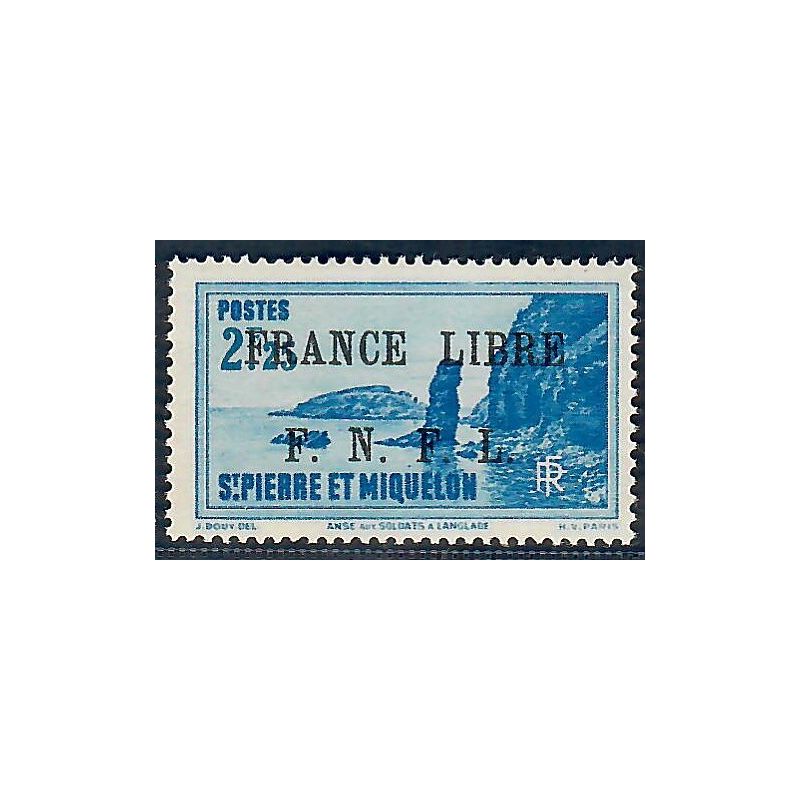 Lot A6696 - St Pierre et Miquelon - N°269 - Neuf * Qualité TB
