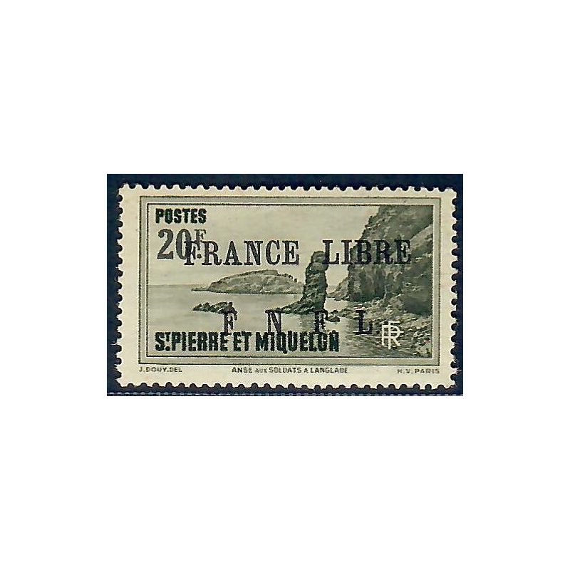 Lot A6698 - St Pierre et Miquelon - N°273 - Neuf * Qualité TB