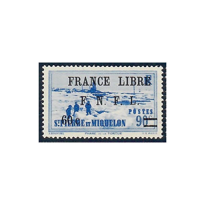 Lot A6701 - St Pierre et Miquelon - N°276 - Neuf ** Luxe