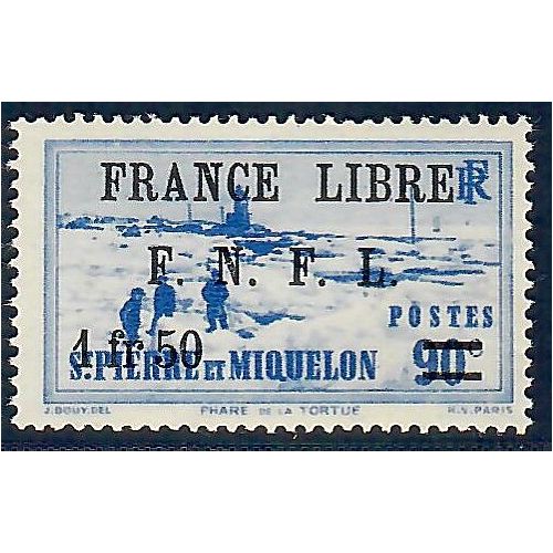 Lot A6702 - St Pierre et Miquelon - N°277 - Neuf ** Luxe