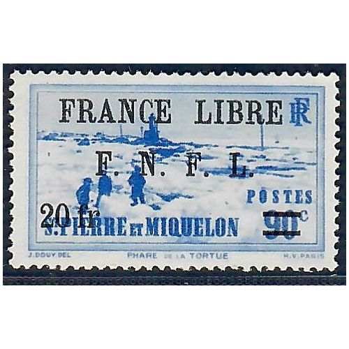 Lot A6705 - St Pierre et Miquelon - N°280 - Neuf ** Luxe