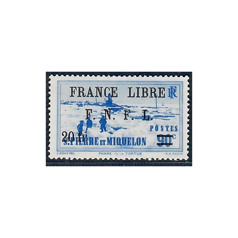 Lot A6705 - St Pierre et Miquelon - N°280 - Neuf ** Luxe