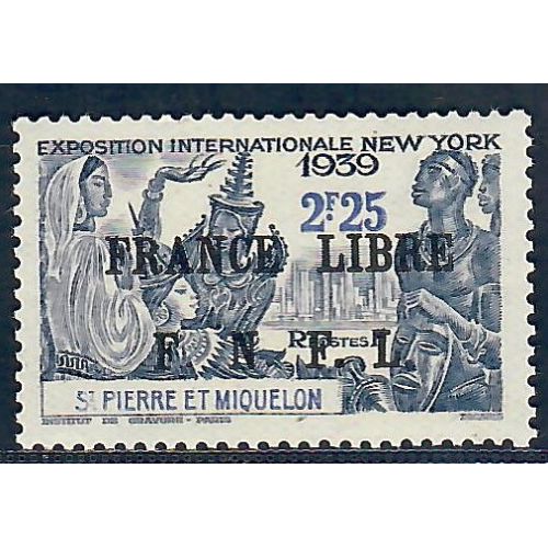 Lot A6707 - St Pierre et Miquelon - N°282 - Neuf ** Luxe