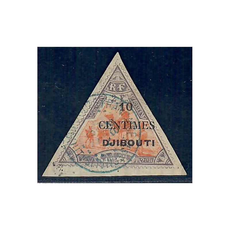 Lot A6769 - Côte des Somalis - N°32 - Oblitéré Qualité B