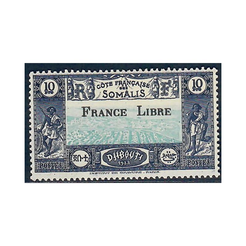 Lot A6774 - Côte des Somalis - N°231 - Neuf * Qualité TB