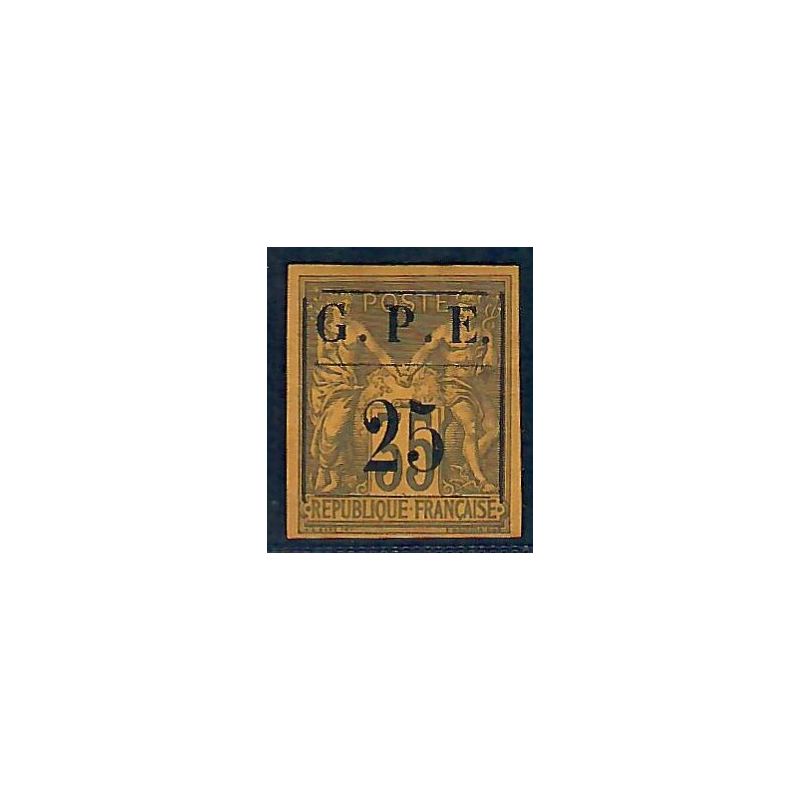 Lot A6776 - Guadeloupe - N°2 - Neuf * Qualité B