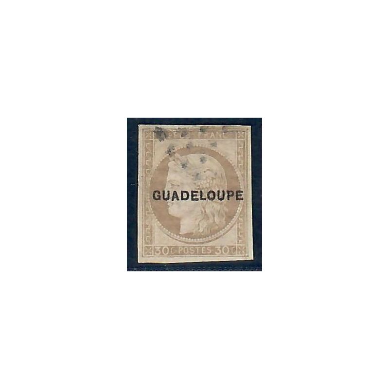 Lot A6777 - Guadeloupe - N°12 - Oblitéré Qualité ST