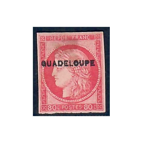 Lot A6778 - Guadeloupe - N°13 - Neuf (*) sans gomme