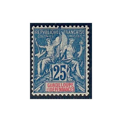 Lot A6780 - Guadeloupe - N°43 - Neuf * Qualité TB