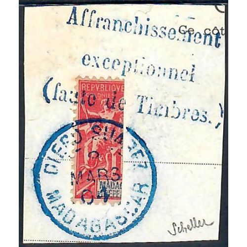 Lot A6789 - Madagascar - N°78B - Oblitéré Qualité TB