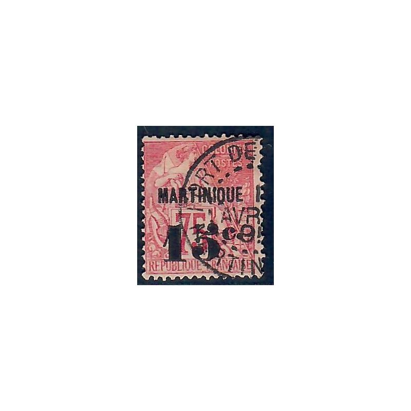 Lot A6800 - Martinique - N°18 - Oblitéré Qualité ST