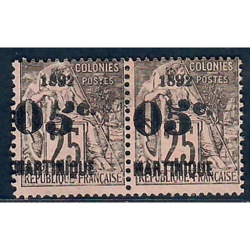 Lot A6801 - Martinique - N°27 - Neuf (*) sans gomme