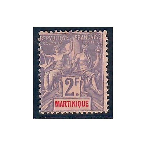 Lot A6802 - Martinique - N°50 - Neuf * Qualité TB