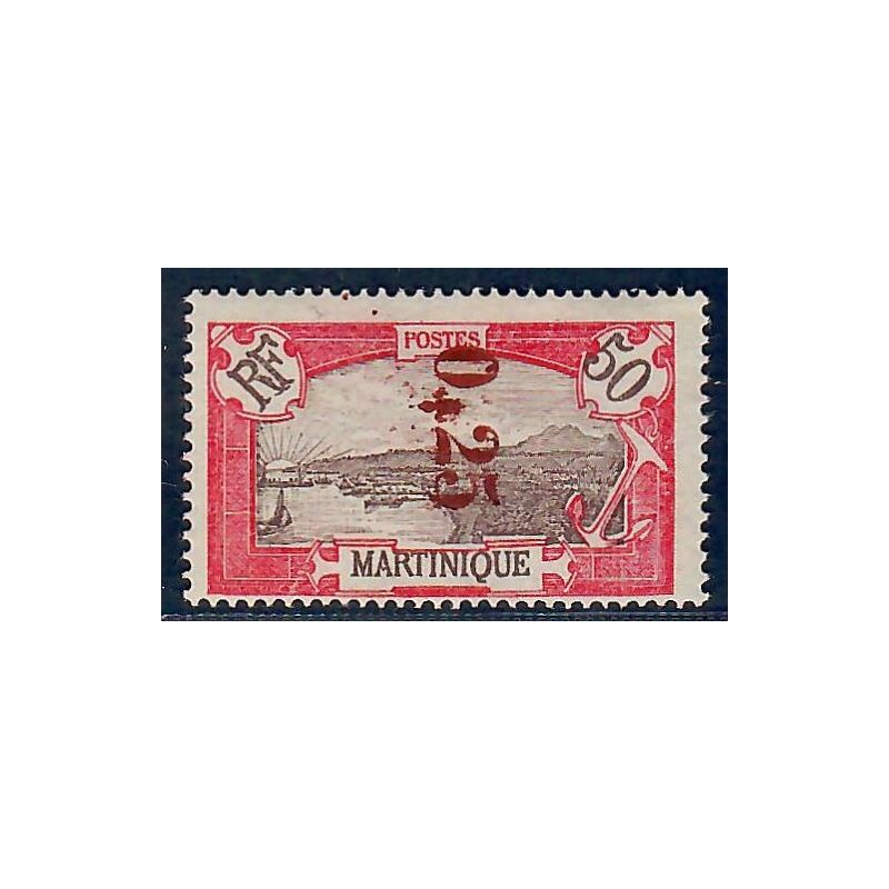 Lot A6806 - Martinique - N°109 - Neuf * Qualité TB