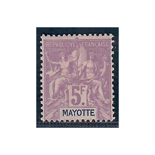 Lot A6807 - Mayotte - N°14 - Neuf * Qualité TB