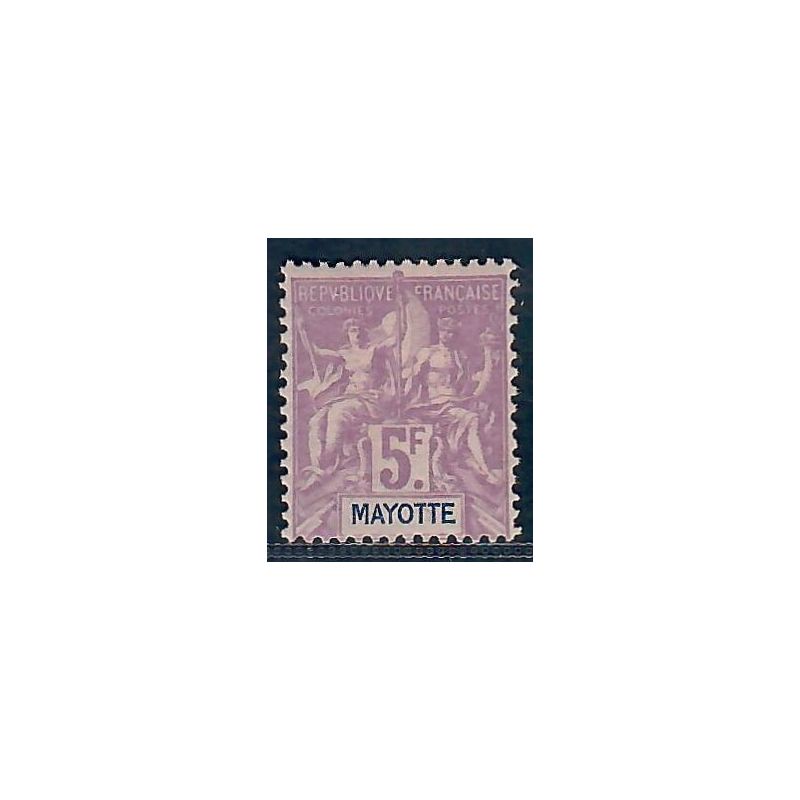 Lot A6807 - Mayotte - N°14 - Neuf * Qualité TB