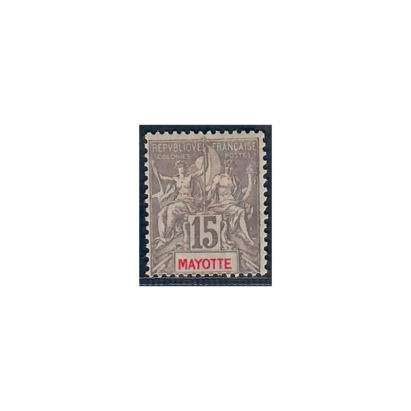 Lot A6808 - Mayotte - N°16 - Neuf * Qualité TB