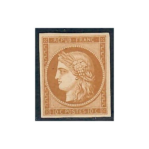 Lot C2750 - N°1f Classiques  Neuf (*) sans gomme