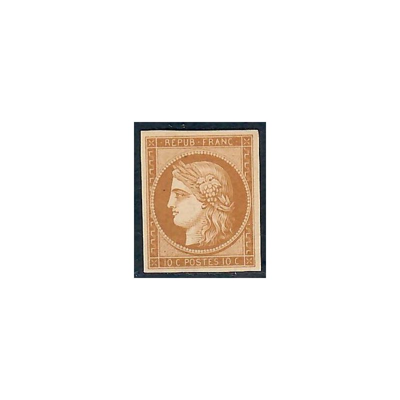 Lot C2750 - N°1f Classiques  Neuf (*) sans gomme